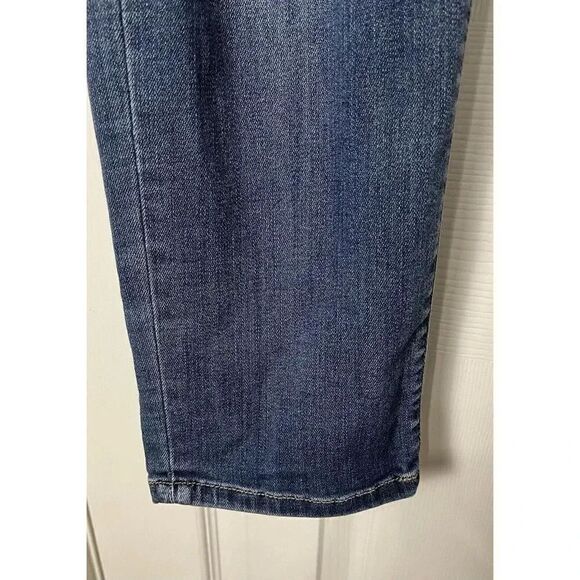 Judy Blue Jeans Size 9/29 Womens Slim Fit 9” Rise Dark Wash Blue Denim - Picture 4 of 14